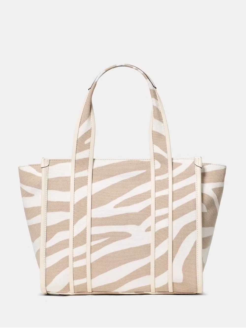 Kate Spade Kip Canvas Cargo Small Tote Crossbody Bag Rainbow Multi